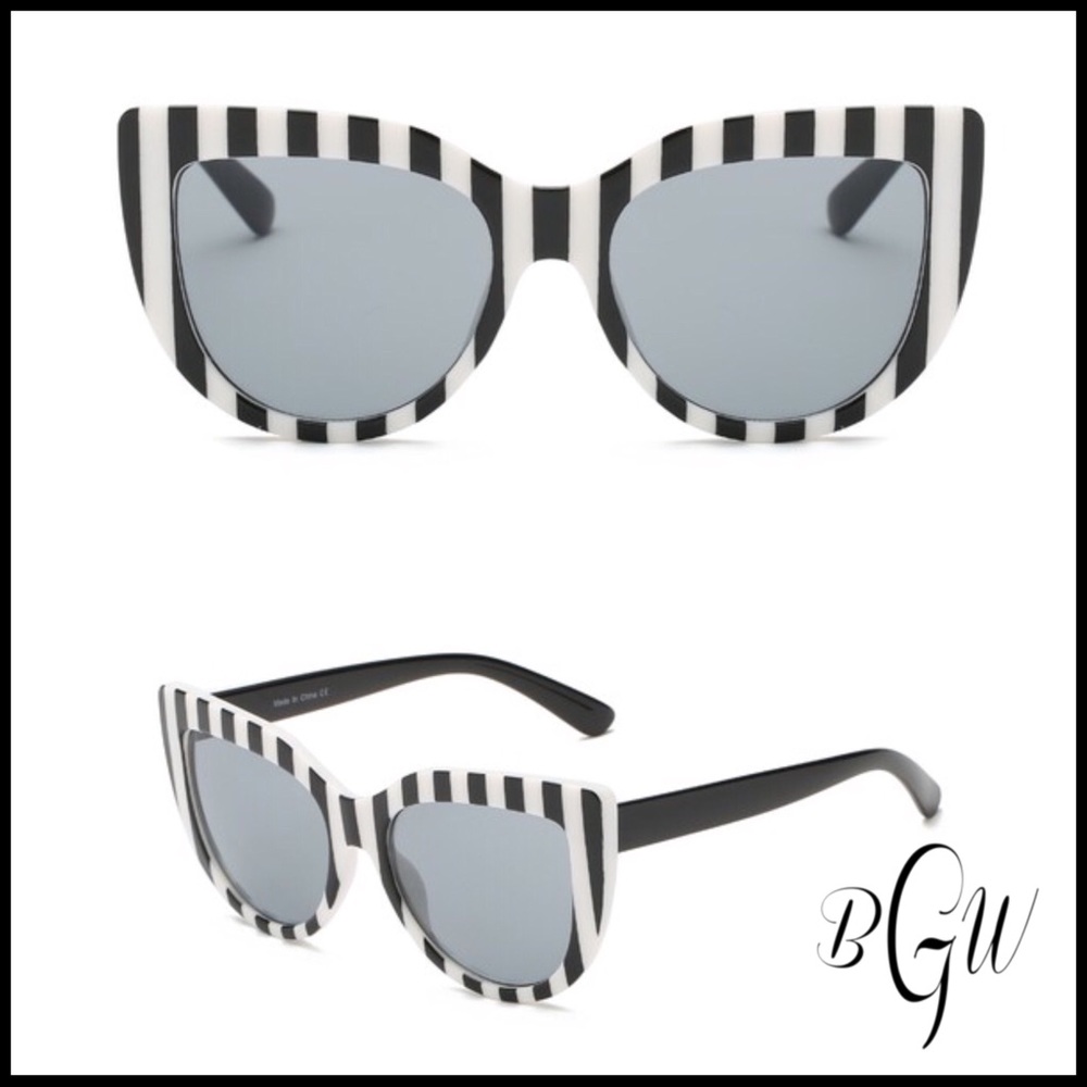 🏖🆕🎉HP🎉5⭐️Oversized Cat Eye Sunglasses - Picture 2 of 6
